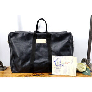 Vintage Mid Century National Travelware Paratrooper Carryall Duffle Bag NEW MCM